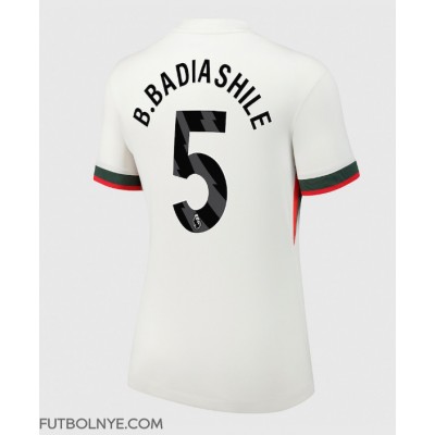 Camiseta Chelsea Benoit Badiashile #5 Visitante Equipación para mujer 2025-26 manga corta Camiseta Chelsea Benoit Badiashile #5 Visitante Equipación para mujer 2025-26 manga corta